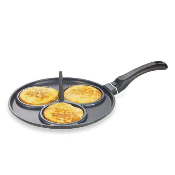 Moule silicone 3 blinis pour poêle Patisse