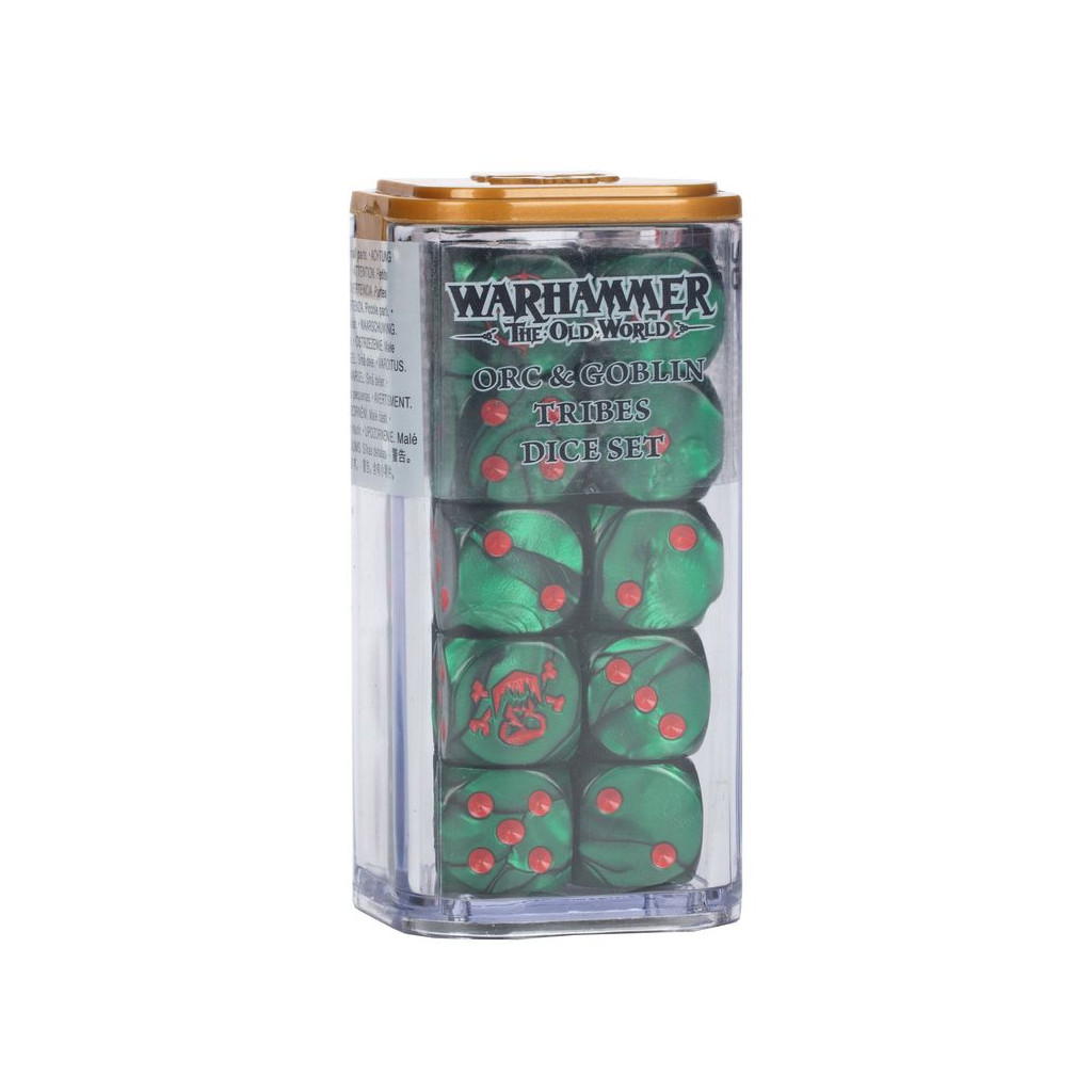 Warhammer - The Old World : Tribus des Orques & Gobelins - Set de Dés