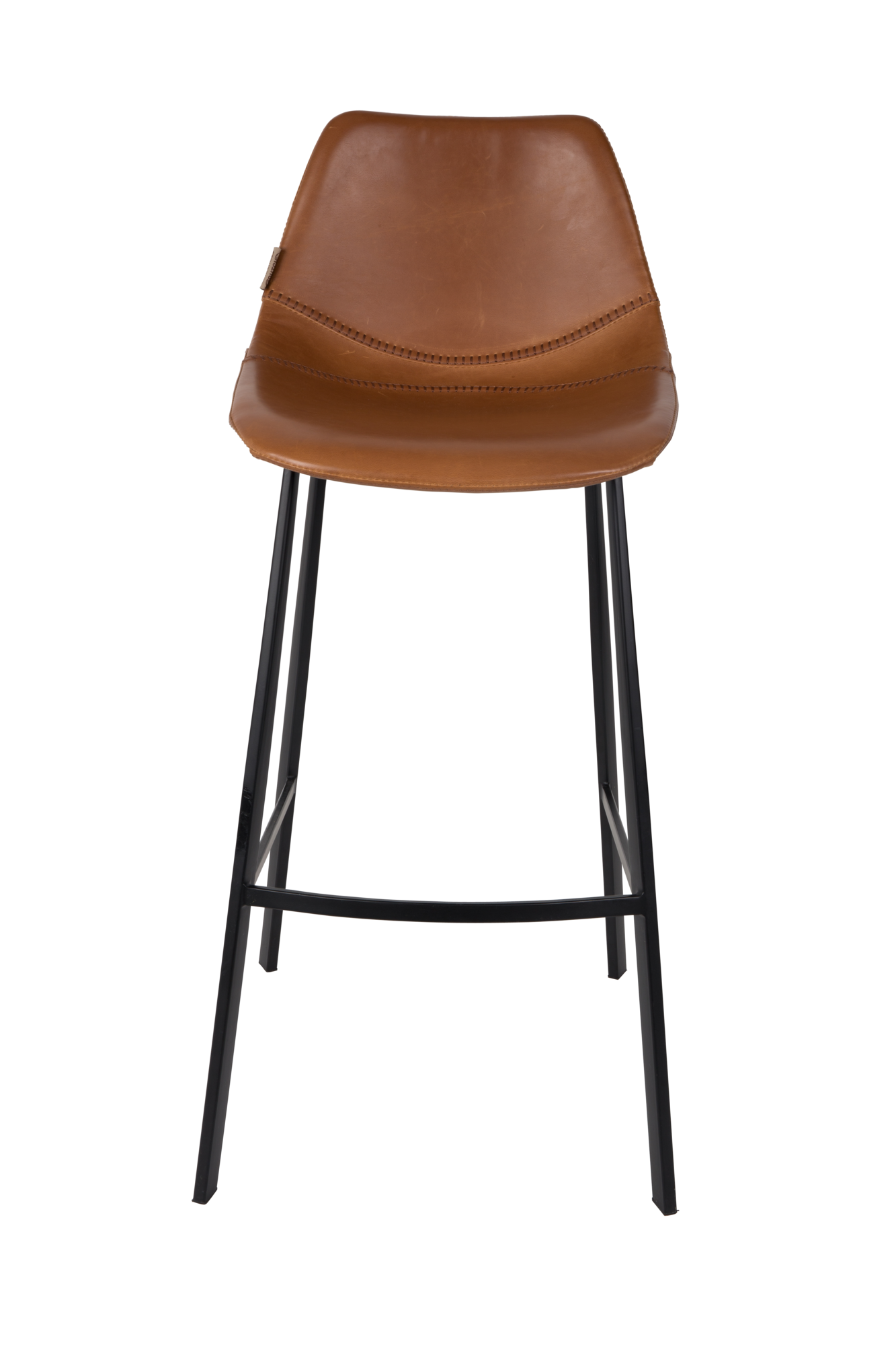 Barkruk Franky (zithoogte 80 cm) bruin - set van 2