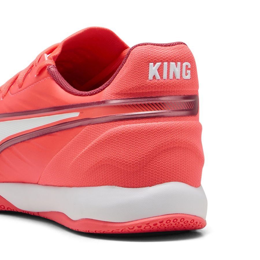 PUMA King Match IT Unlimited - Glowing Red/Blanc/Red Fire