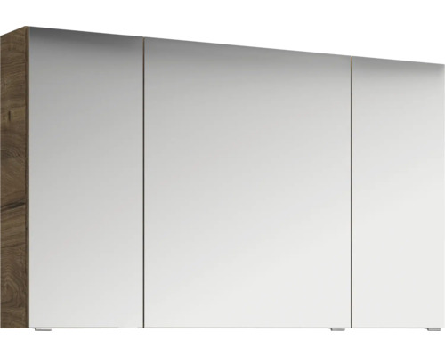 Jungborn spiegelkast VENTITRE 120 x 17 x 70,3 cm eiken ribbeck 3-deurs J850.691250