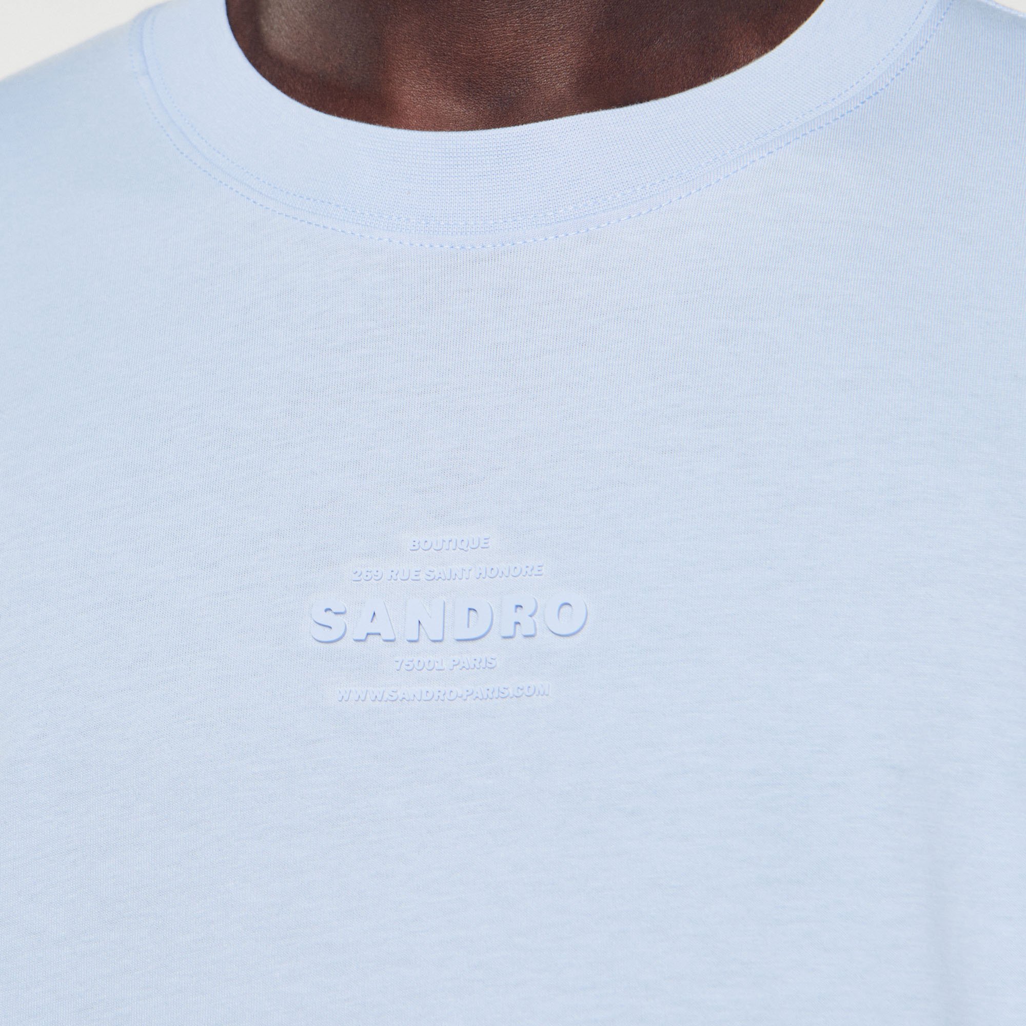T-shirt logo rubber