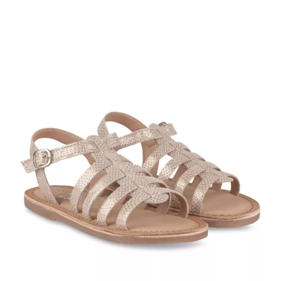 Sandales ROSE NINI & GIRLS CUIR