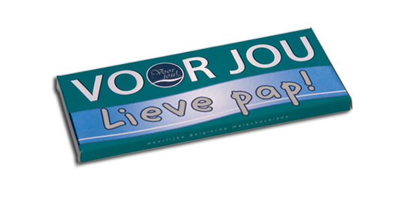 Voor Jou Wensreep Melkchocolade Voor Jou! Lieve Pap 70g