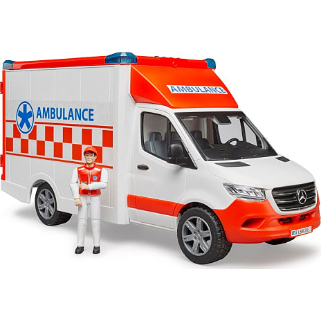 Bruder MB Sprinter ambulance med chauffør