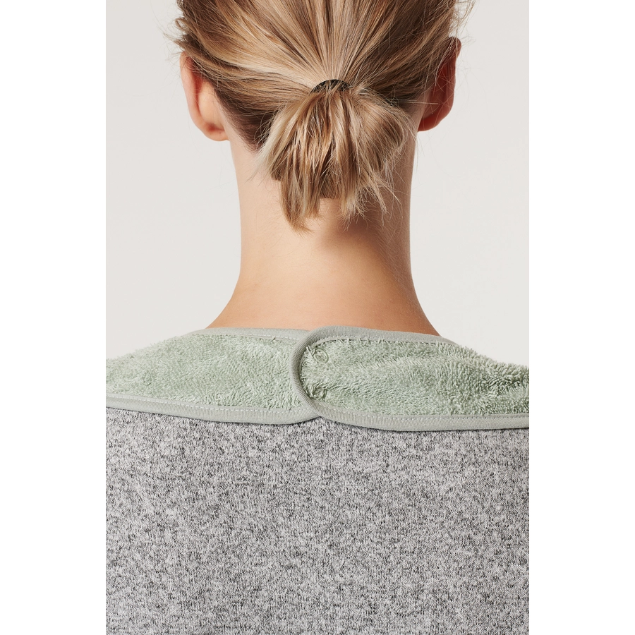 Noppies Badecape Wearable hooded towel 110cm Puritan Gray