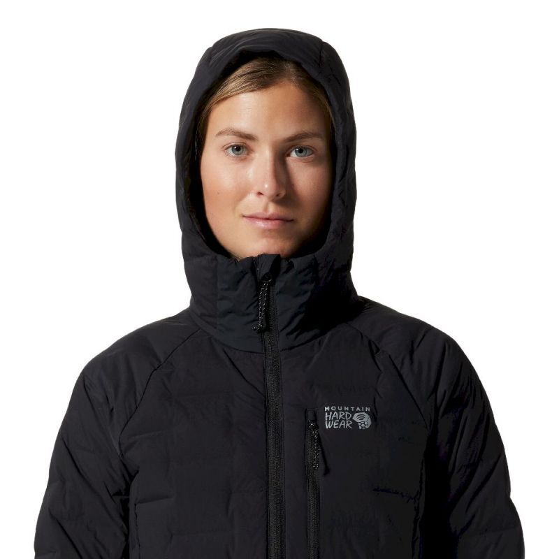 Stretch Down Hooded Jacket - Doudoune femme