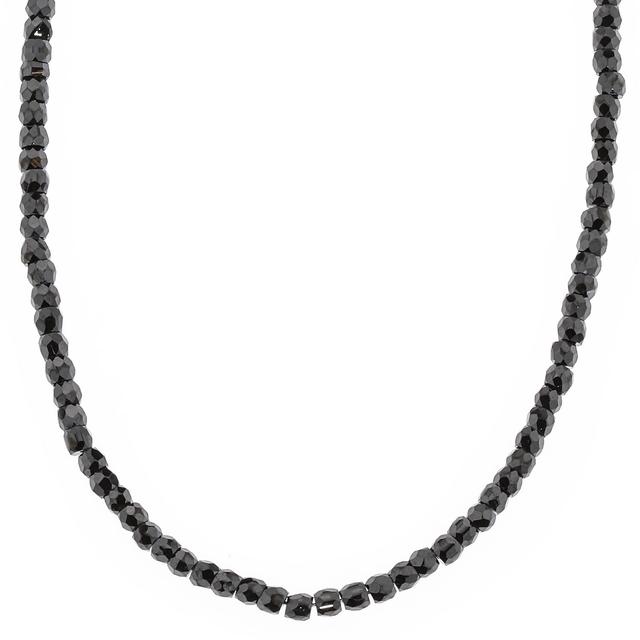 Star-Collier, Zirkonia, ca. 45 + 5 cm, Silber 925