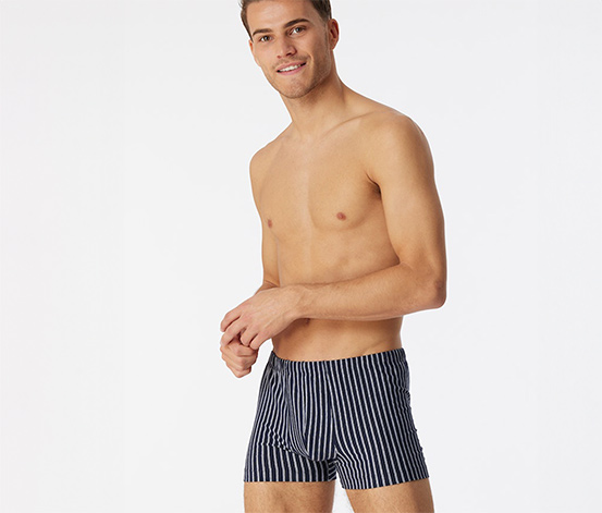 SCHIESSER Shorts mit Bio-Baumwolle, dunkelblau