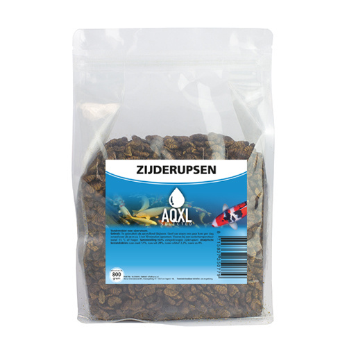 AQXL Selected Zijderupsen visvoer 10mm 800g