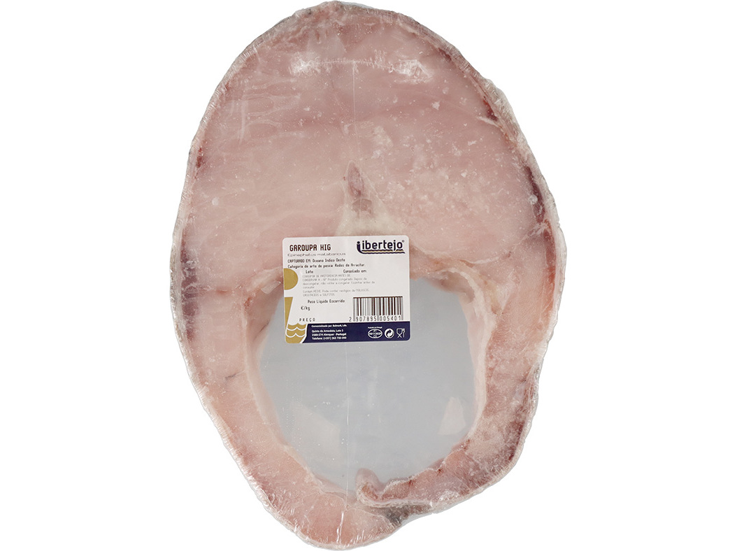GAROUPA POSTA CONGELADA HIGIENIZADA KG