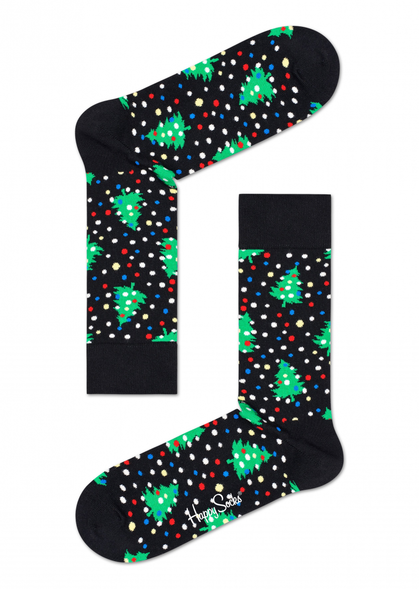 Happy Socks Christmas Night Sock Socken in Mehrfarbig