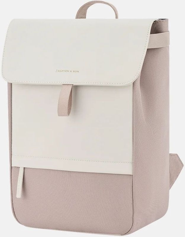 Kapten & Son - Fyn Pro - Rugzak - Zwart - PU - 15 Inch Laptopvak