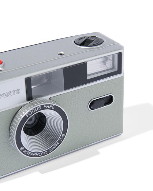 appareil photo argentique 35mm vert menthe