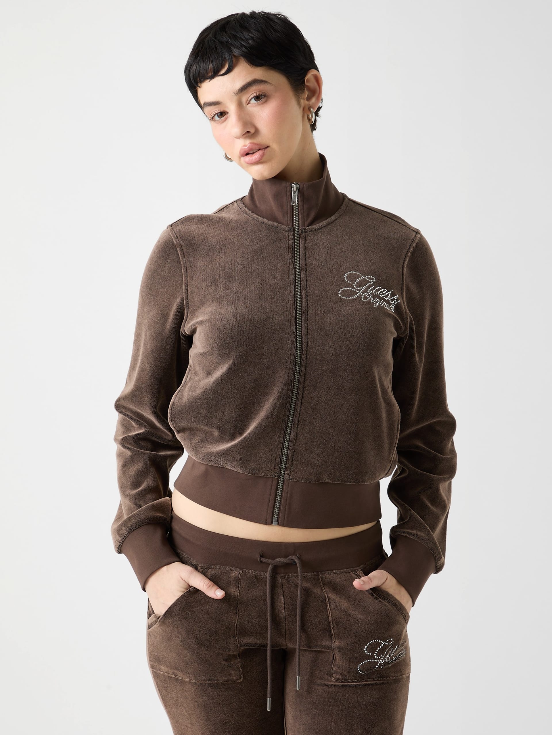Jaqueta de veludo ecológico GUESS Originals