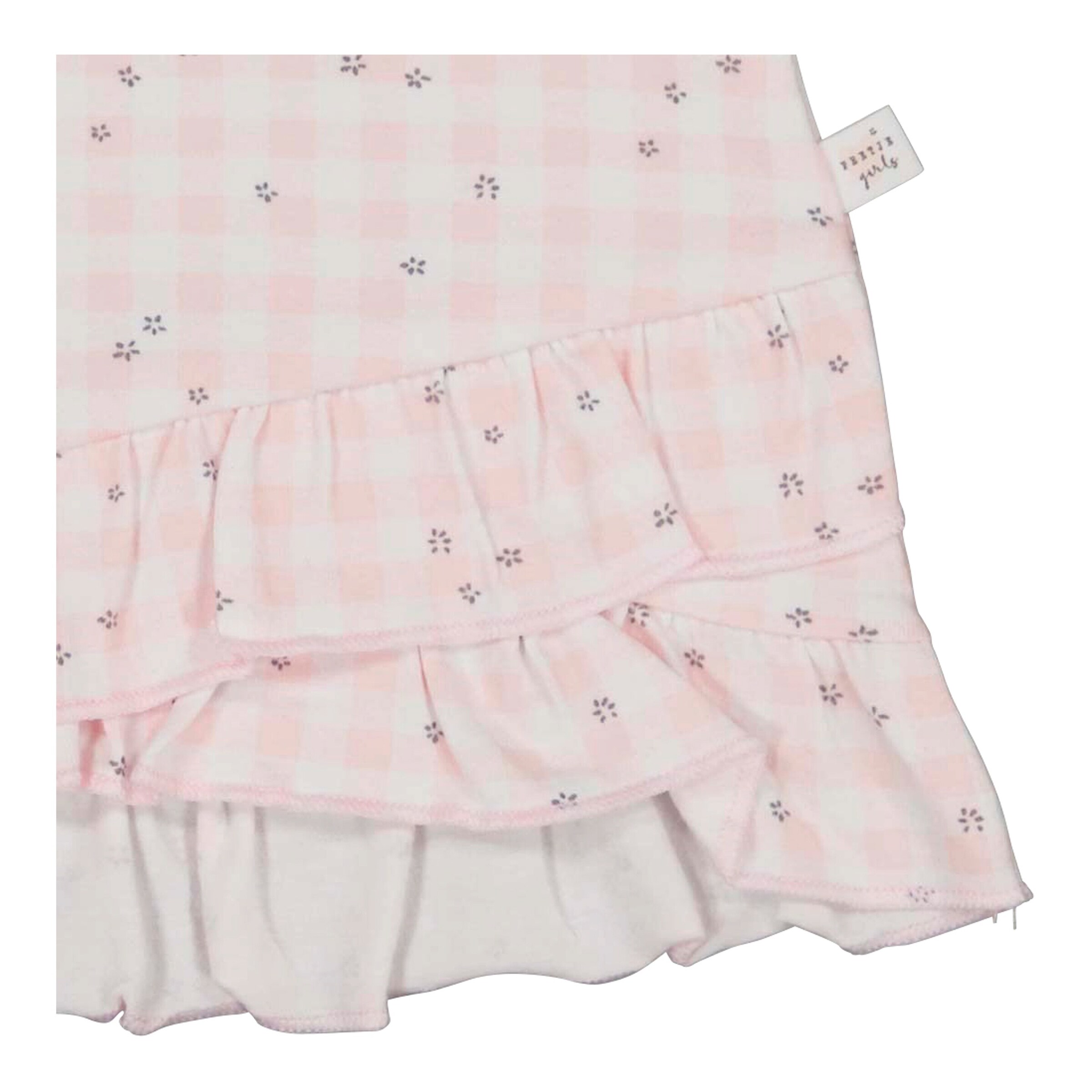 Feetje Kleid kurzarm Rüsche Karo