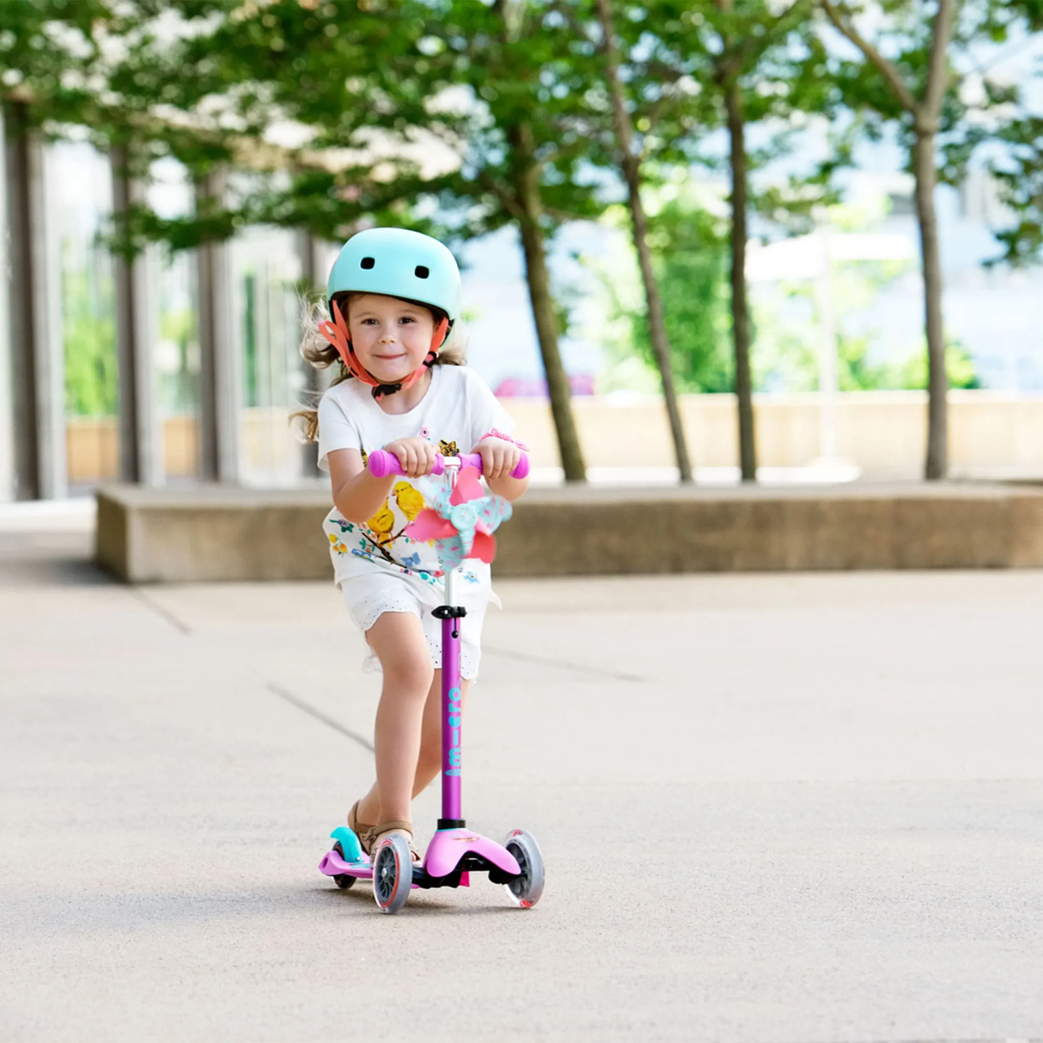 Micro Trottinette Mini MICRO Deluxe Kickboard - Lavande