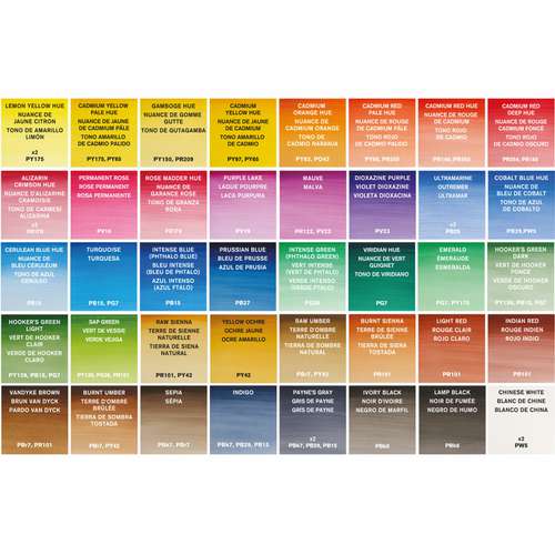 WINSOR & NEWTON Cotman™ Studio Aquarellfarben-Set, 46-teilig
