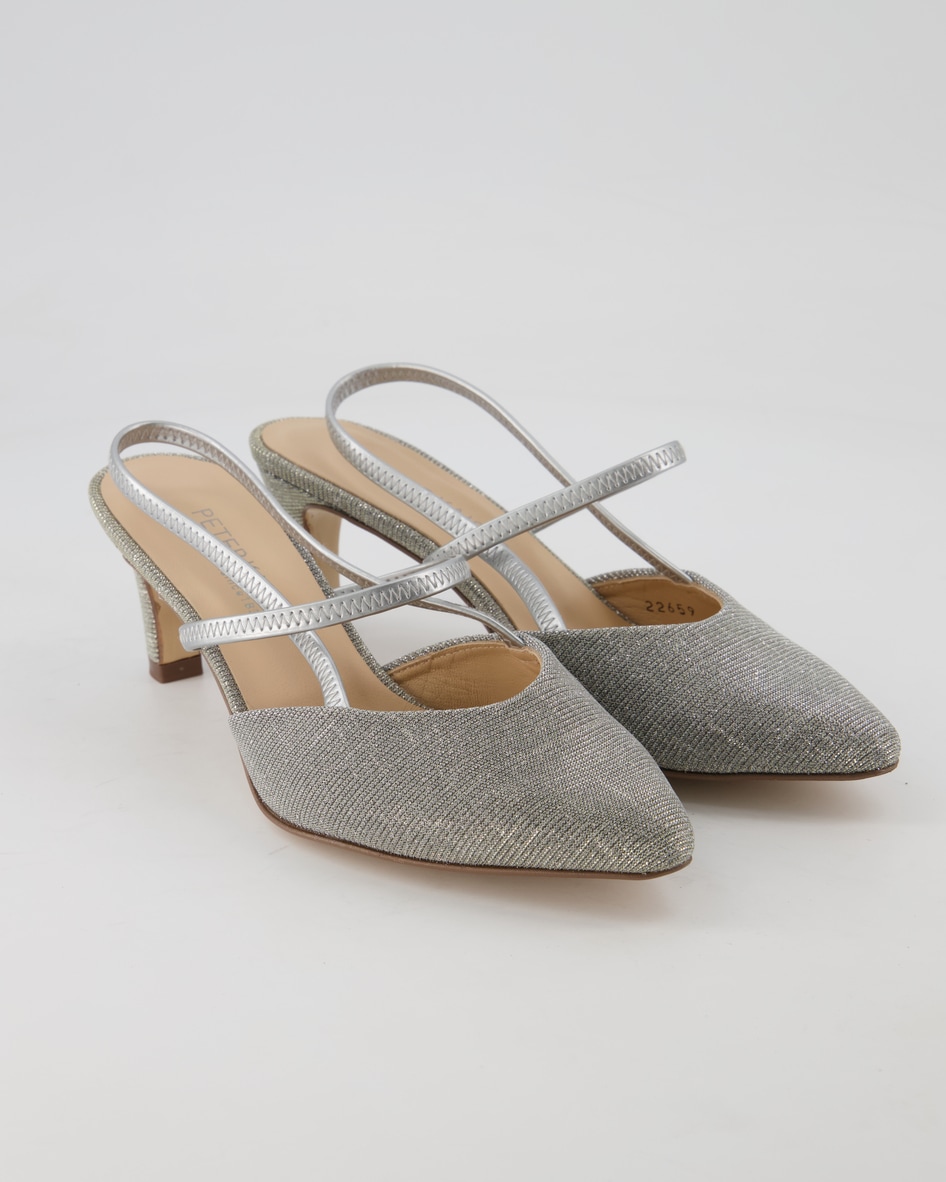 Peter Kaiser Mitty Slingpumps in Silber
