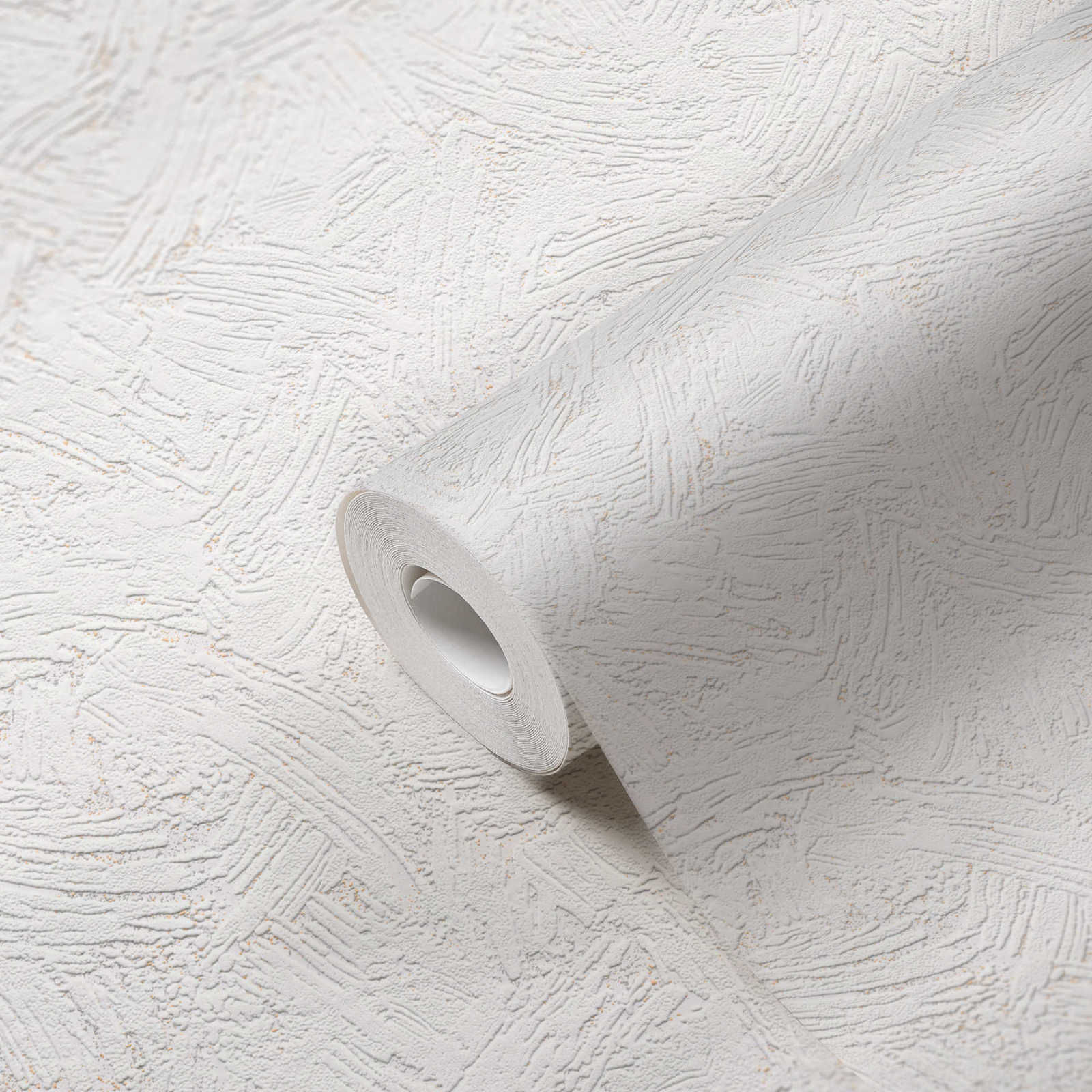 Papiertapete STRUKTURA 2 - grau - 10 Meter