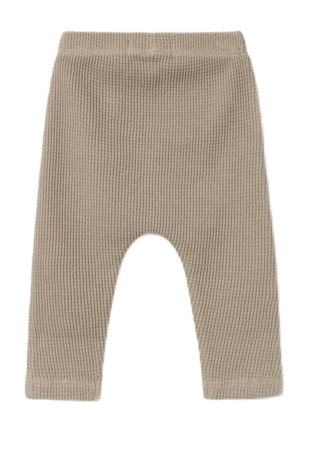 NAME IT skinny broek NBNWAFFE van katoen beige