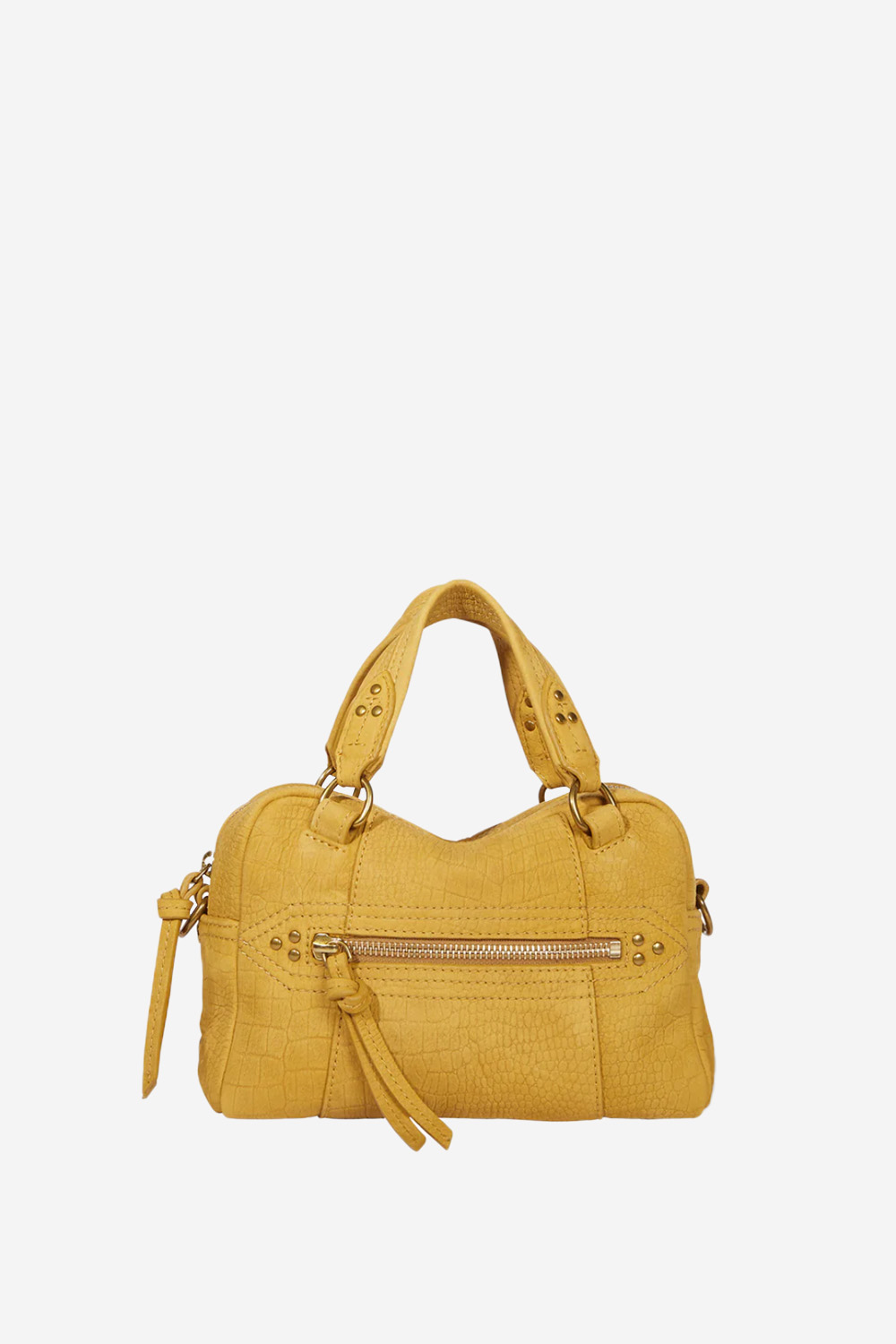 Lucky bowling mini leather crossbody