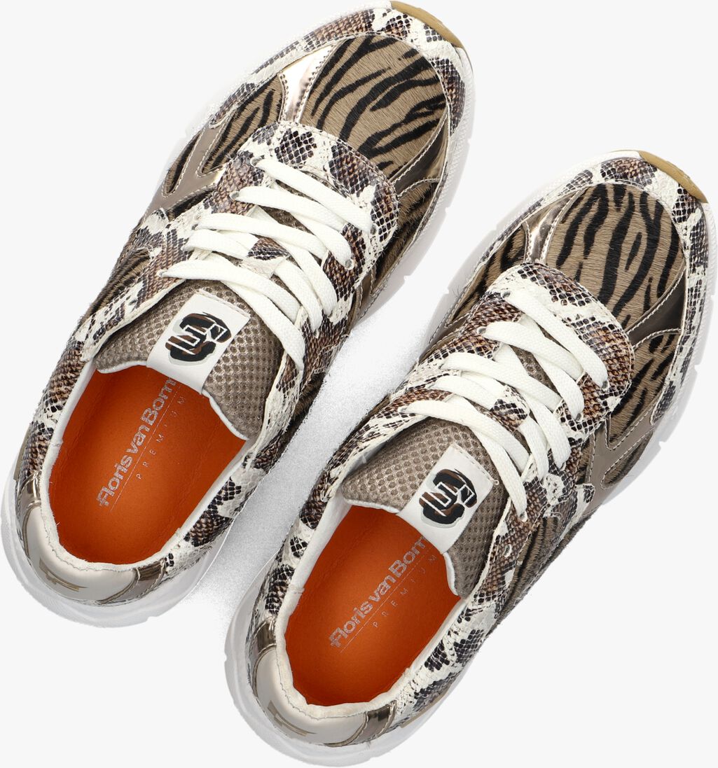 bruine floris van bommel lage sneakers sfw-10167 daysi