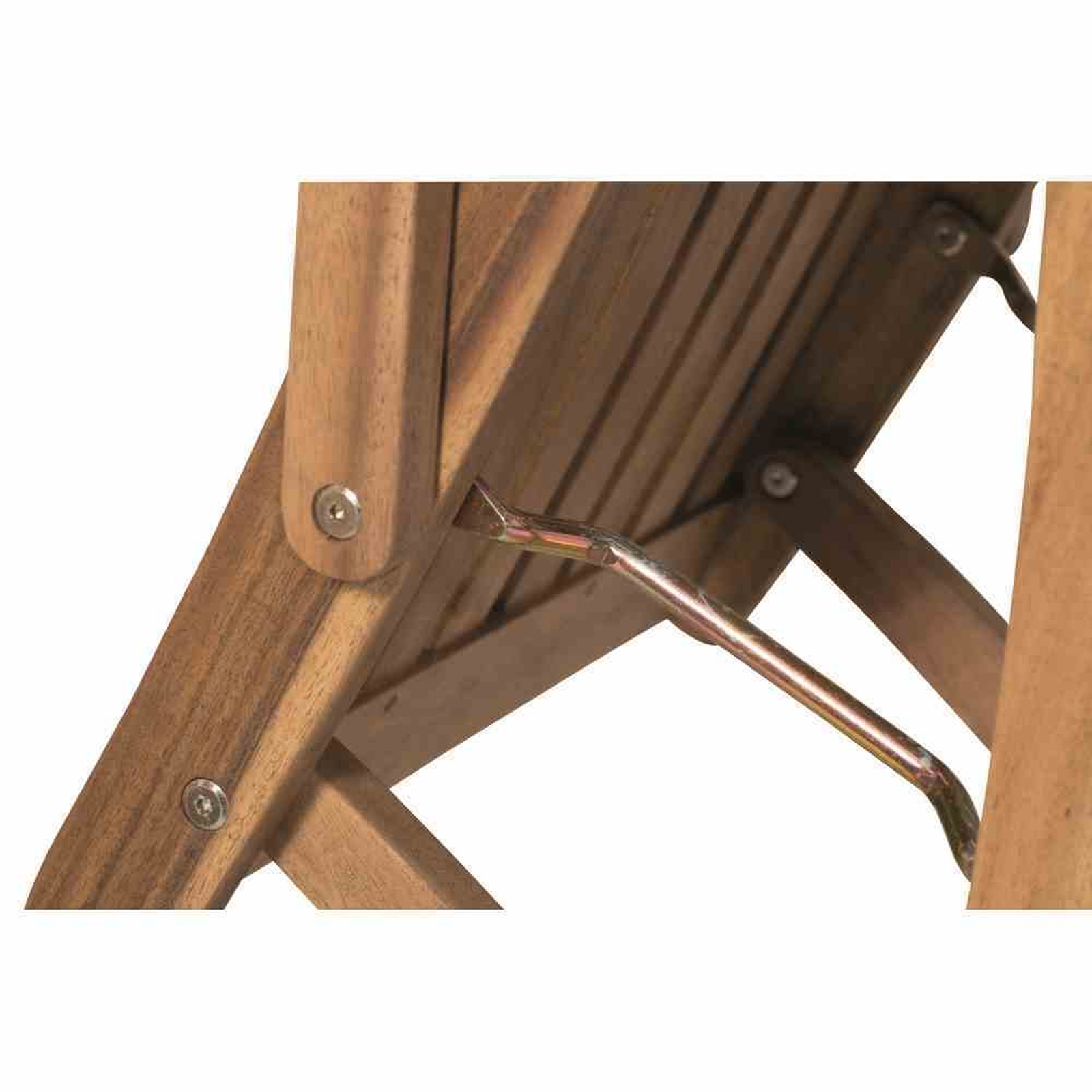 Klappstuhl PALEROS - Akazie massiv - mit Armlehne