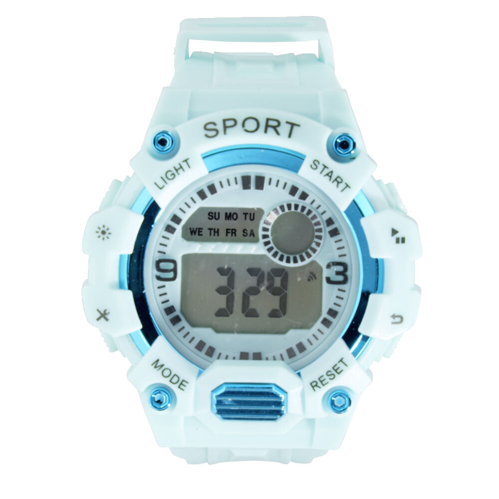 Montre enfant unisexe digitale sport Ø3,5xL23cm (4 modèles)
