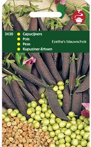 groentezaad Capucijner Blauwschokker (Pisum sativum 'Ezetha')