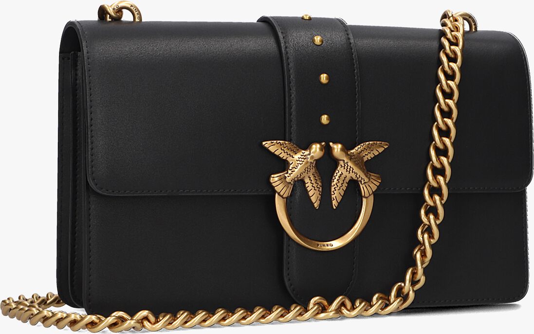 PINKO zwarte pinko schoudertas love one classic cl 1
