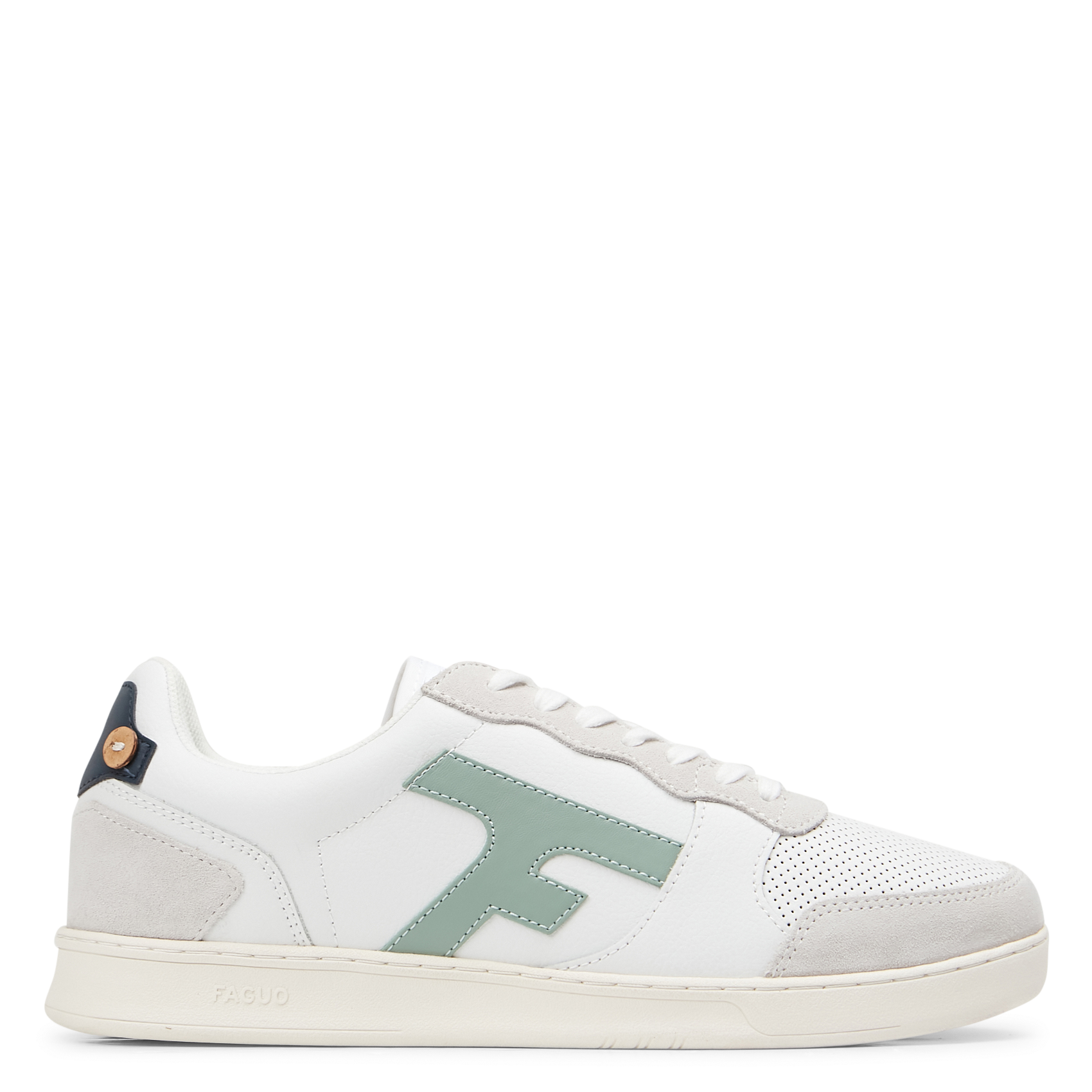 HAZEL - Baskets basses en cuir | Blanc