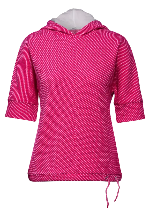 Kurzarm Sweatshirt - pink sorbet