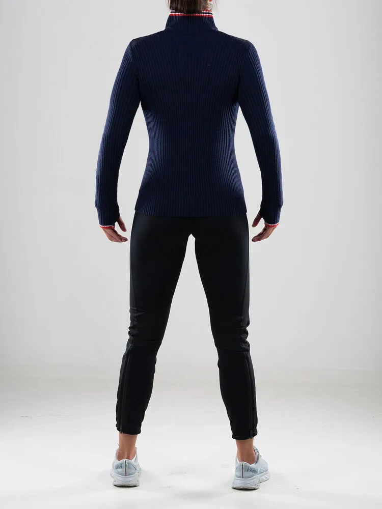 Dæhlie Women's Half Zip Comfy Evening Blue