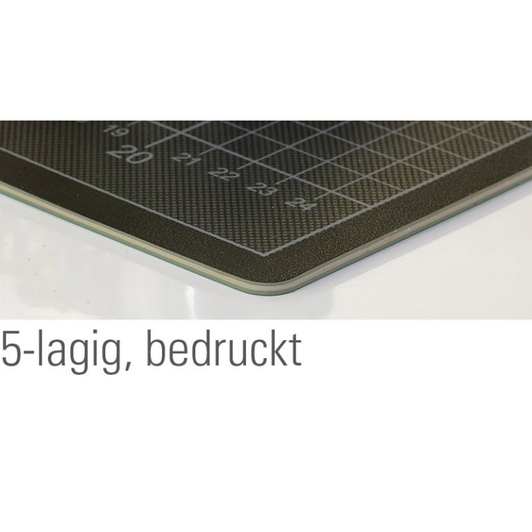 Ecobra Schneidematte Top-Qualität, grün/schwarz