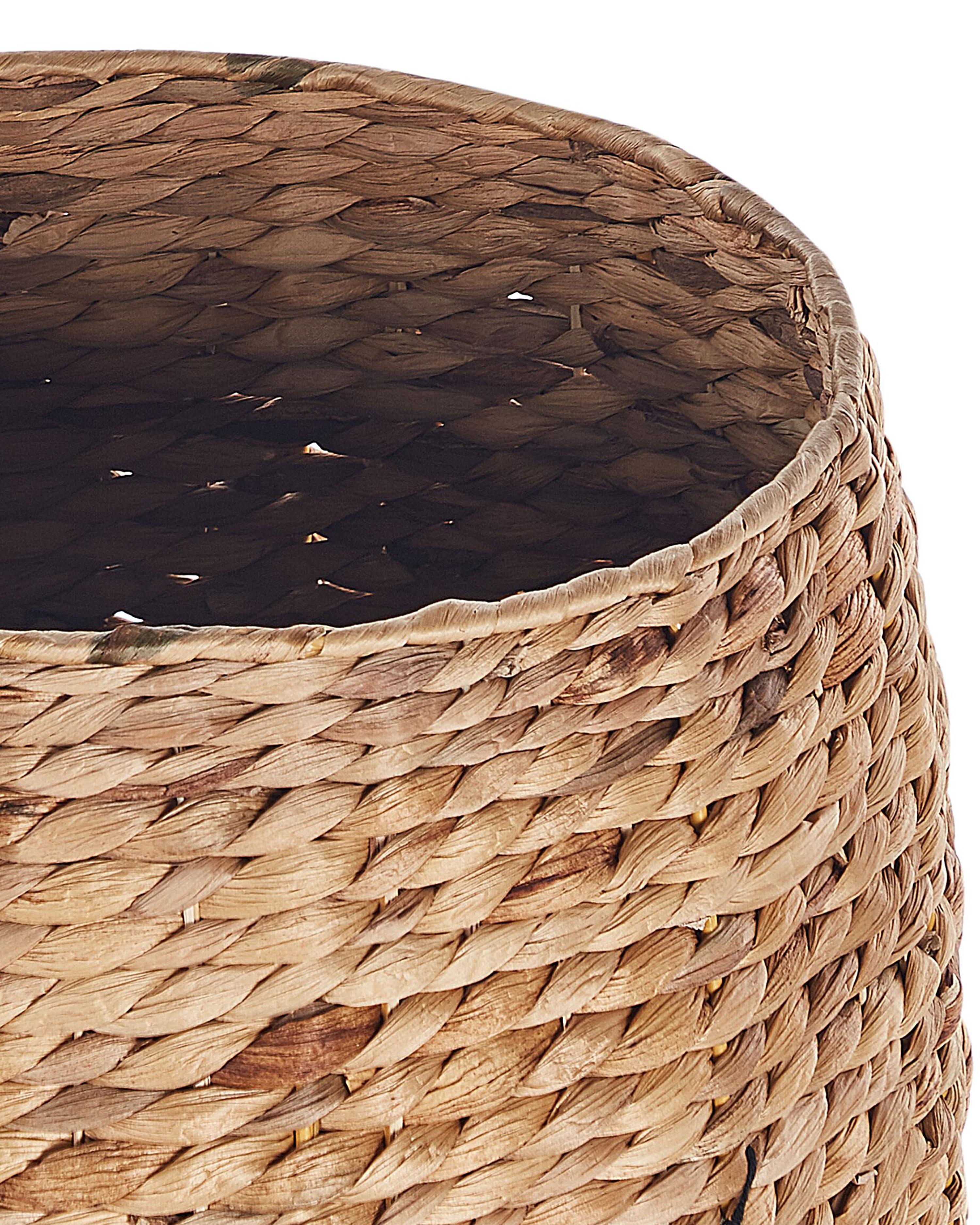 Kindermand Teddybeer SAMBUR Wicker Natuurlijk