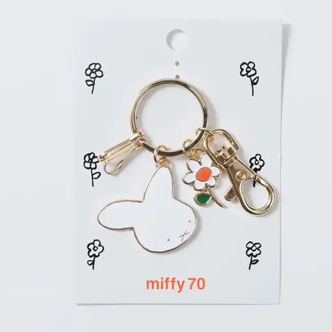 fab.JAPAN - Nijntje 70e NIINTJE sleutelhanger