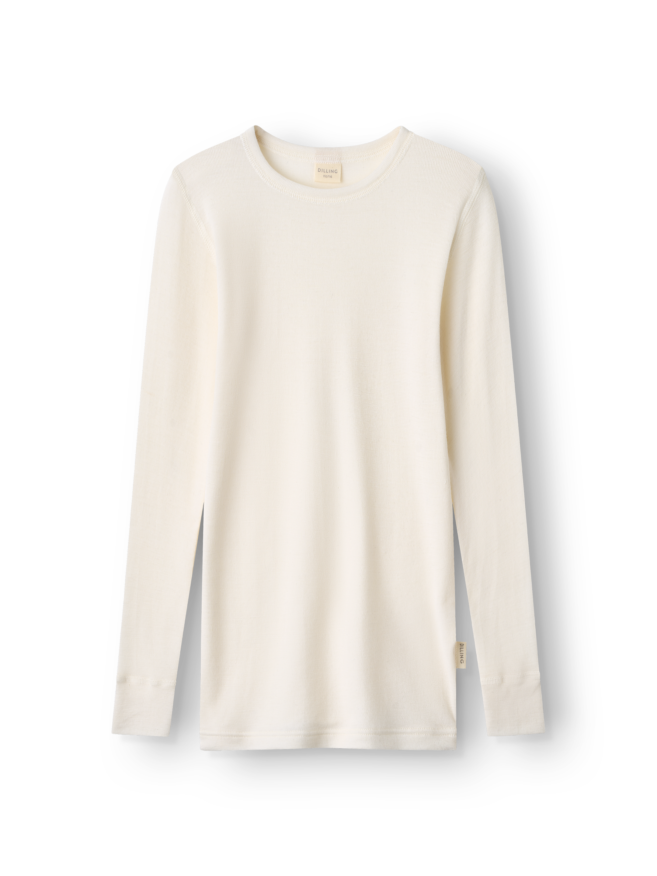 Shirt van merinowol/zijde voor kinderen