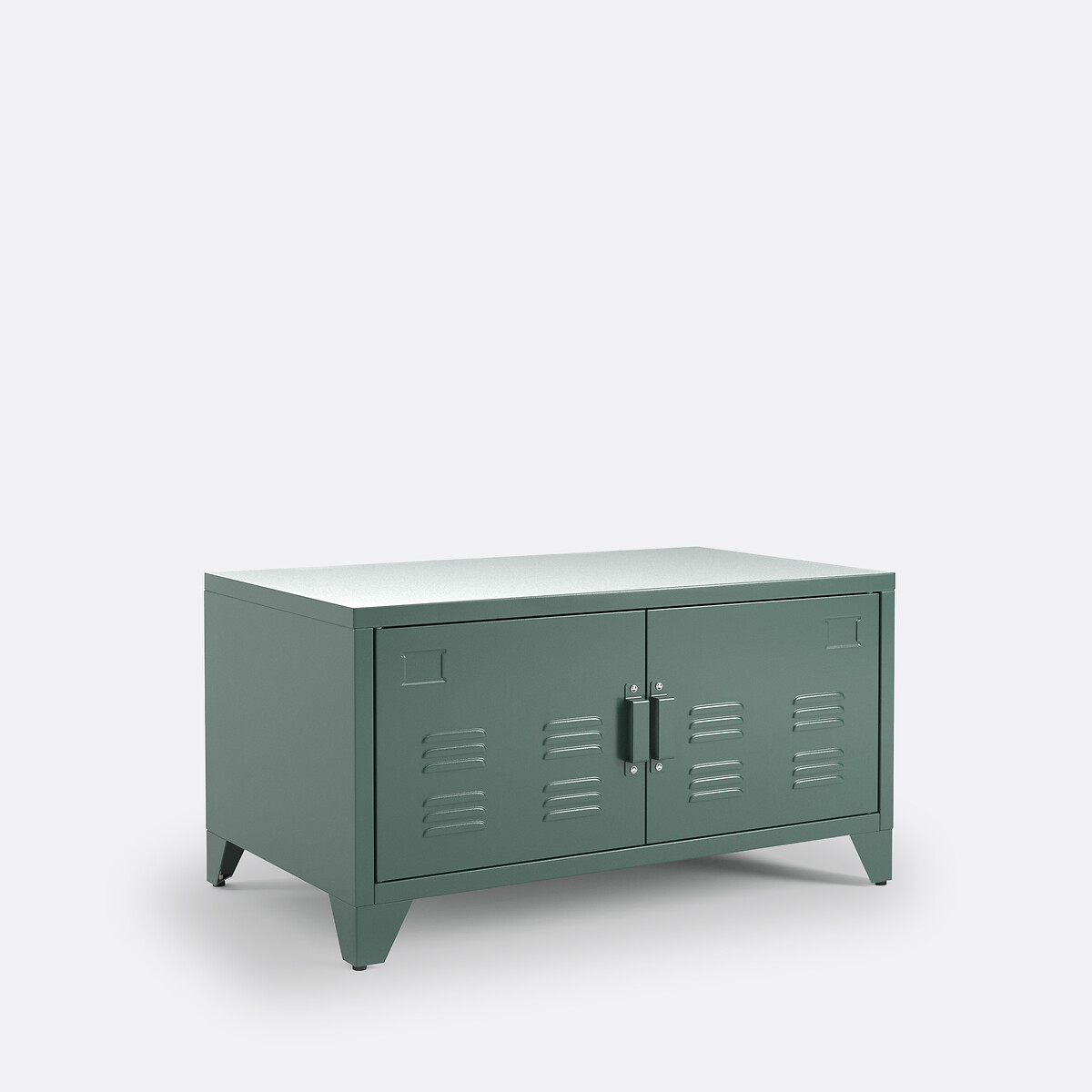 LA REDOUTE INTERIEURS<br>Móveis baixos de metal, 2 portas, Hiba