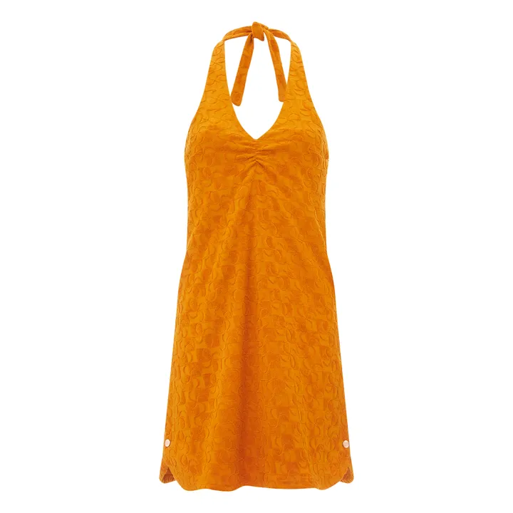 Alma Deia Robe Dos Nu en Eponge Organique | Abricot