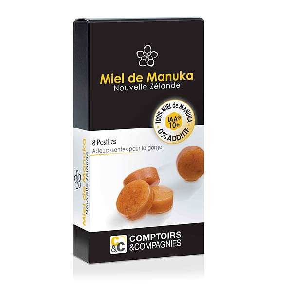 Pastilles pur miel de manuka IAA 10+