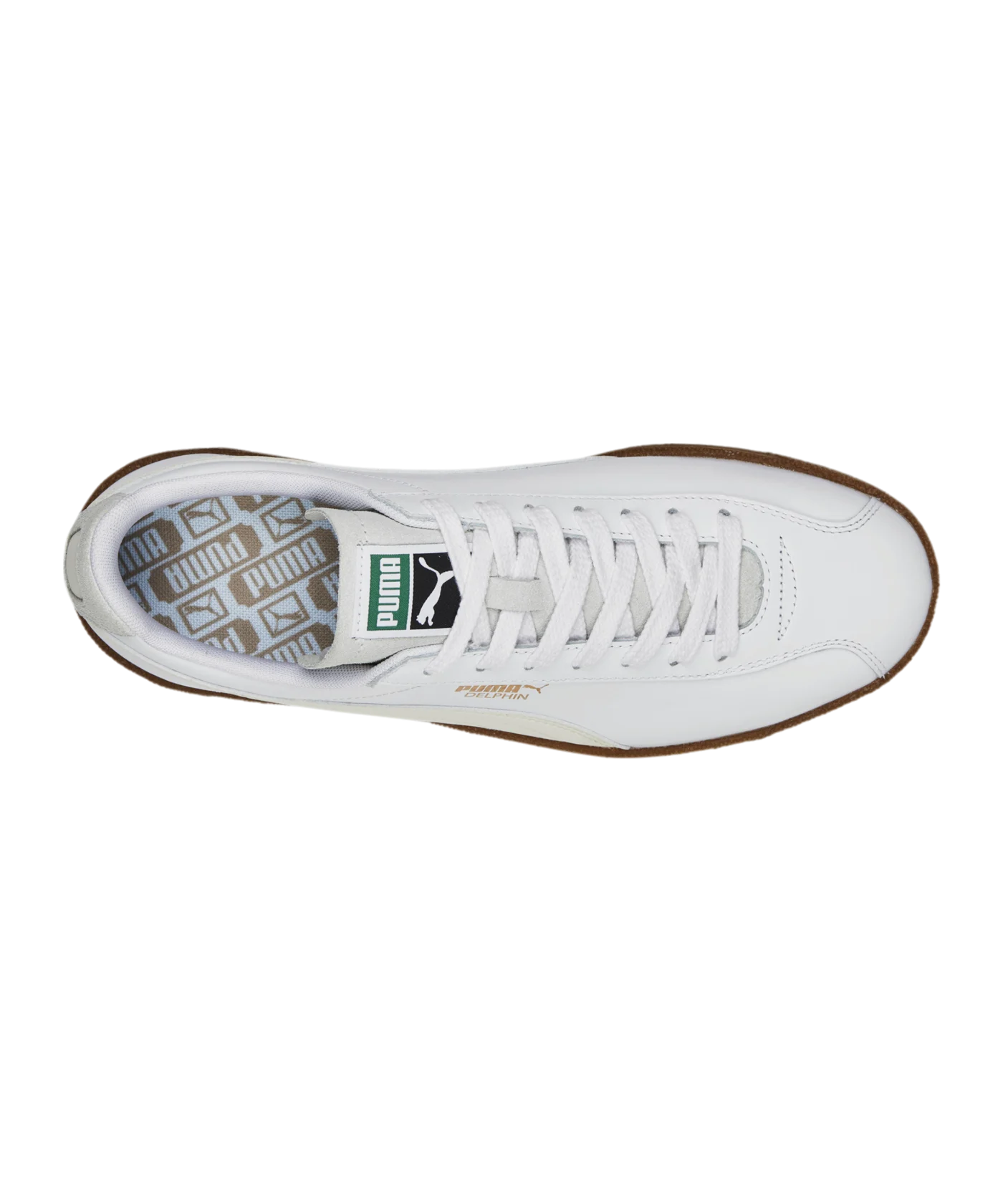 PUMA Delphin Leather Weiss F01