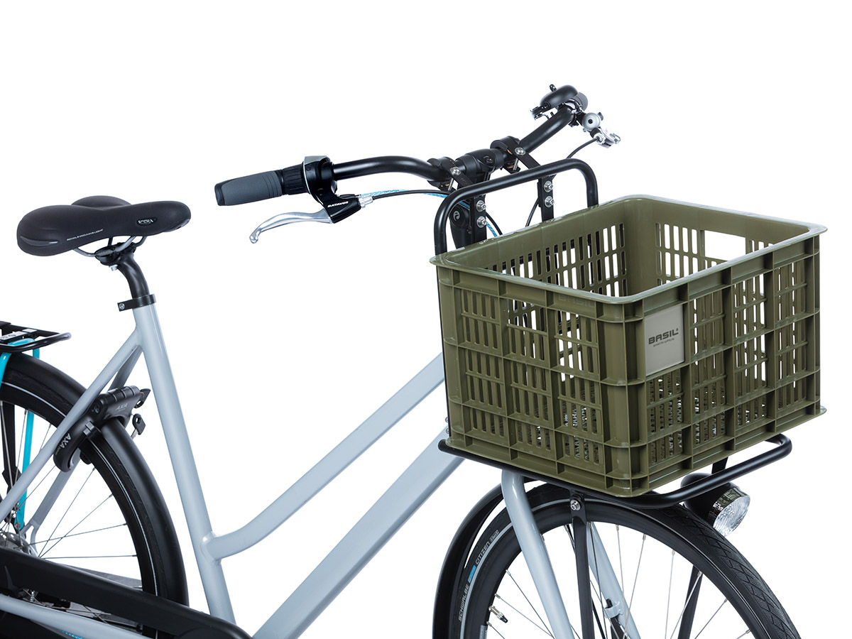Basil M fietskrat - Moss Green
