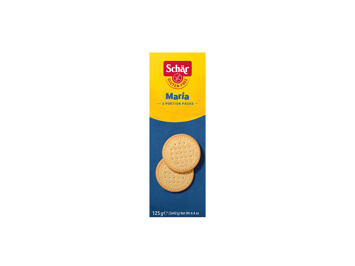 BOLACHA MARIA SCHAR SEM GLUTEN 125G