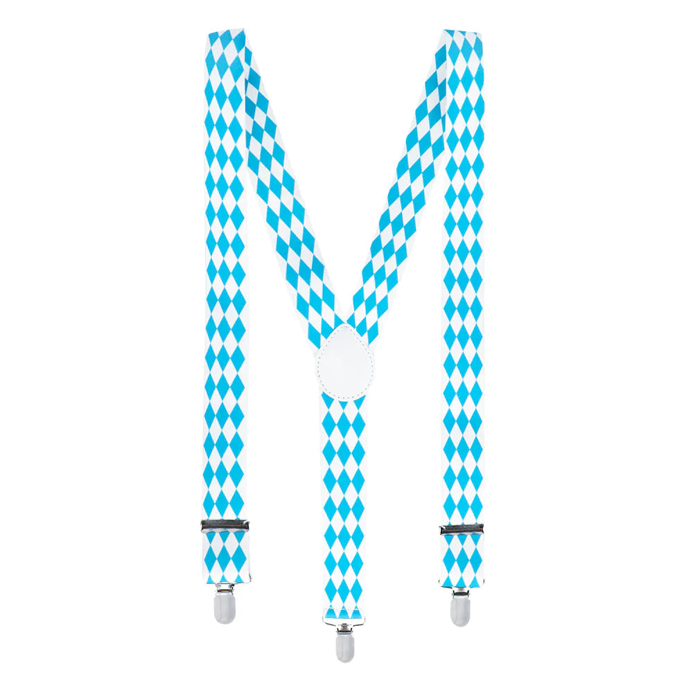 Wit Blauwe Accessoireset 3 delig