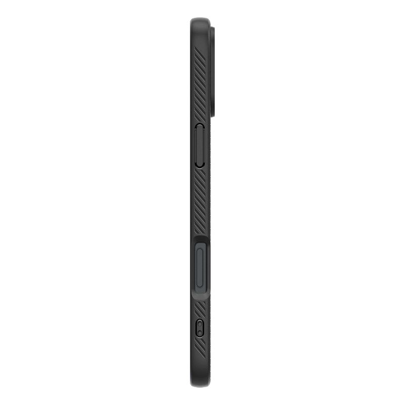 iPhone 16 Liquid Air Case Gummi Hülle (ACS08194) - Schwarz