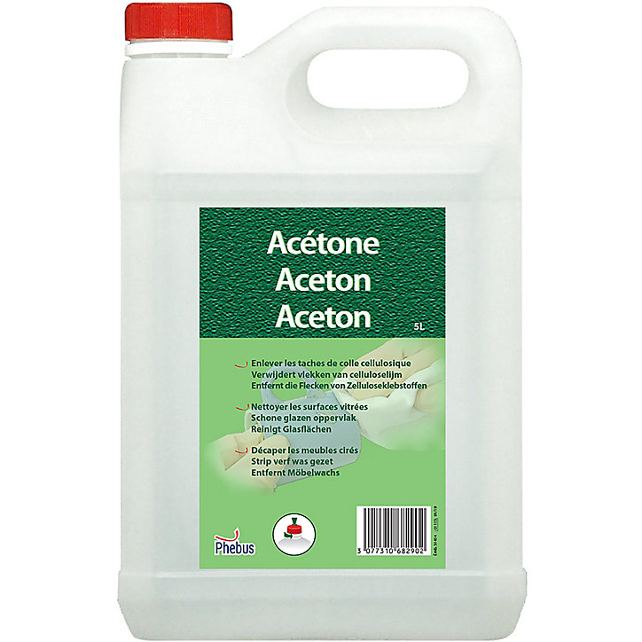 Acétone dégraissant décollant Phebus 5L