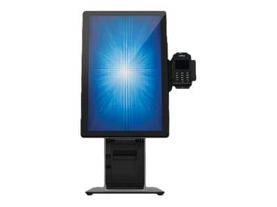 Elo Slim Self-Service Countertop Stand - Stativ - for salgspunktterminal - svart/sølv - for Elo 1502L, 2002L, 2202L, 2402L, 2702L; I-Series ESY15i2,
