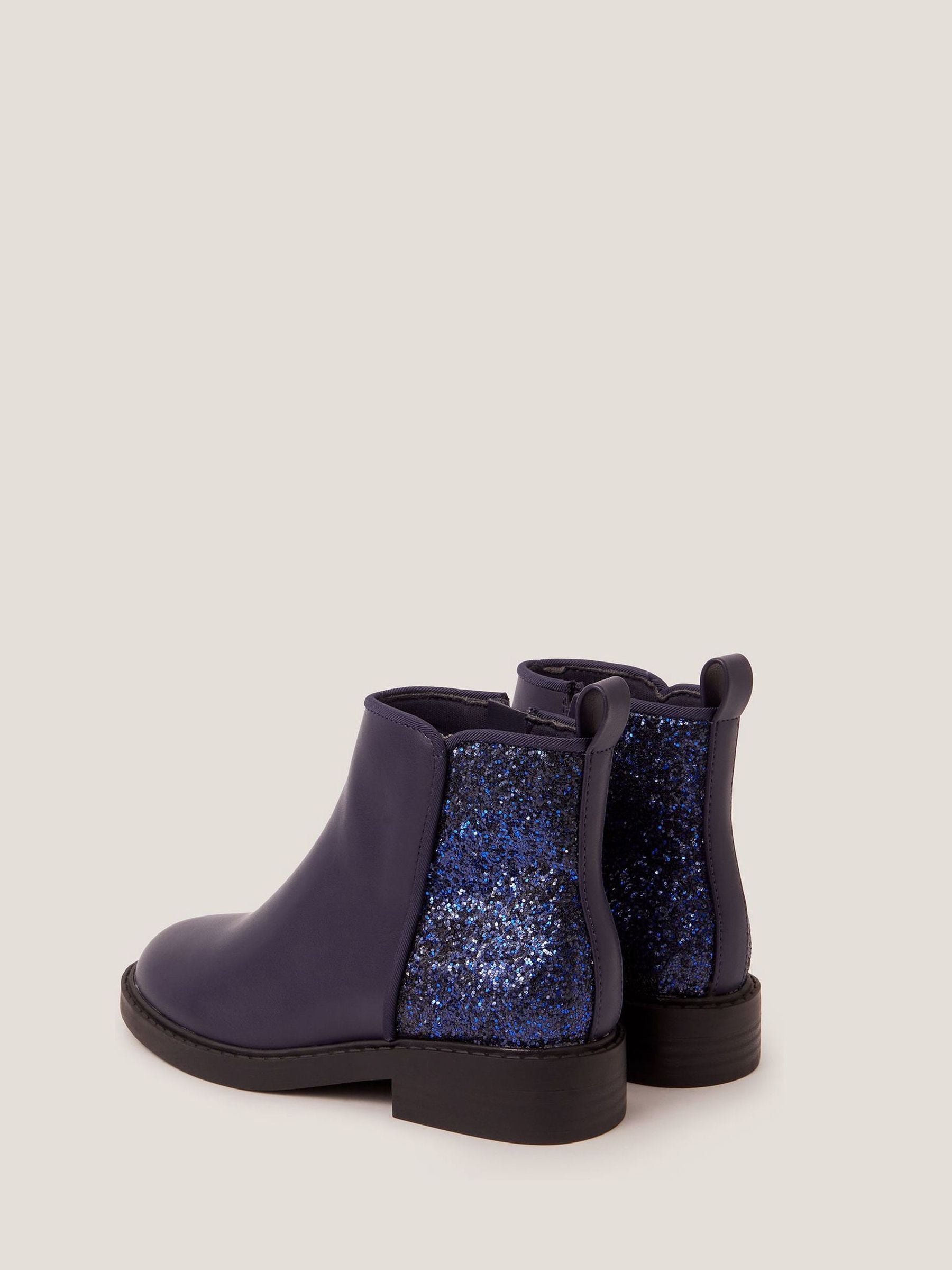 Monsoon Glitter Ankle Boots