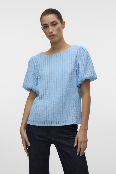 Vero Moda blauwe dames t-shirt